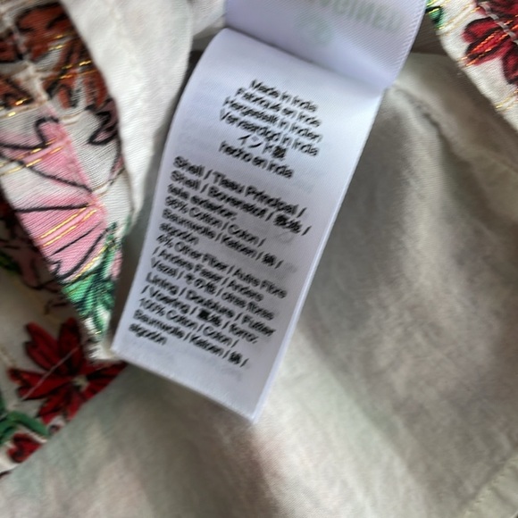 Crewcuts Girls Floral Blouse set size M(8-9) - Picture 4 of 10